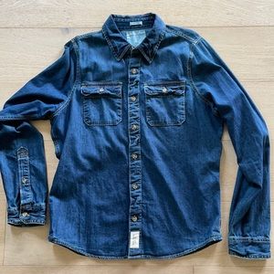 Abercrombie & Fitch Jean Button Down Shirt